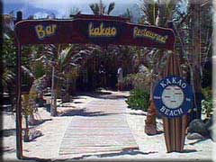 Beach entrance