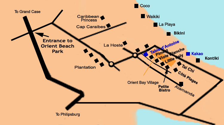 Inset map